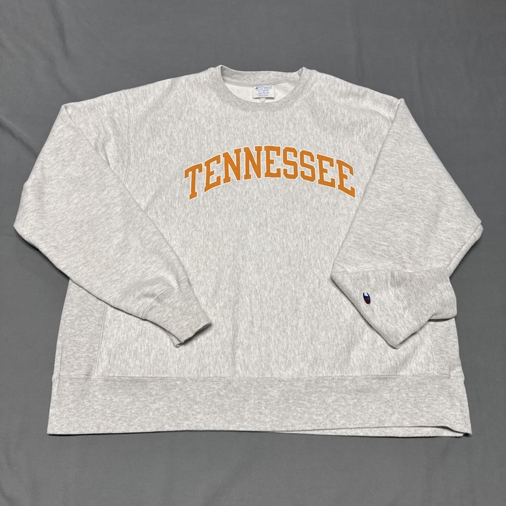 Vintage Champion Reverse Weave Crewneck Tennessee Vols Sweatshirt Size XL